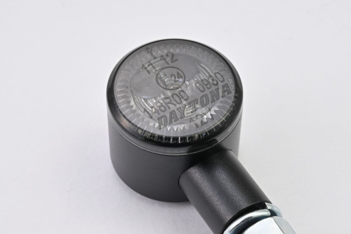 DAYTONA LED INDICATOR D-LIGHT "SOL2" SMOKE LENS 2PCS 81248