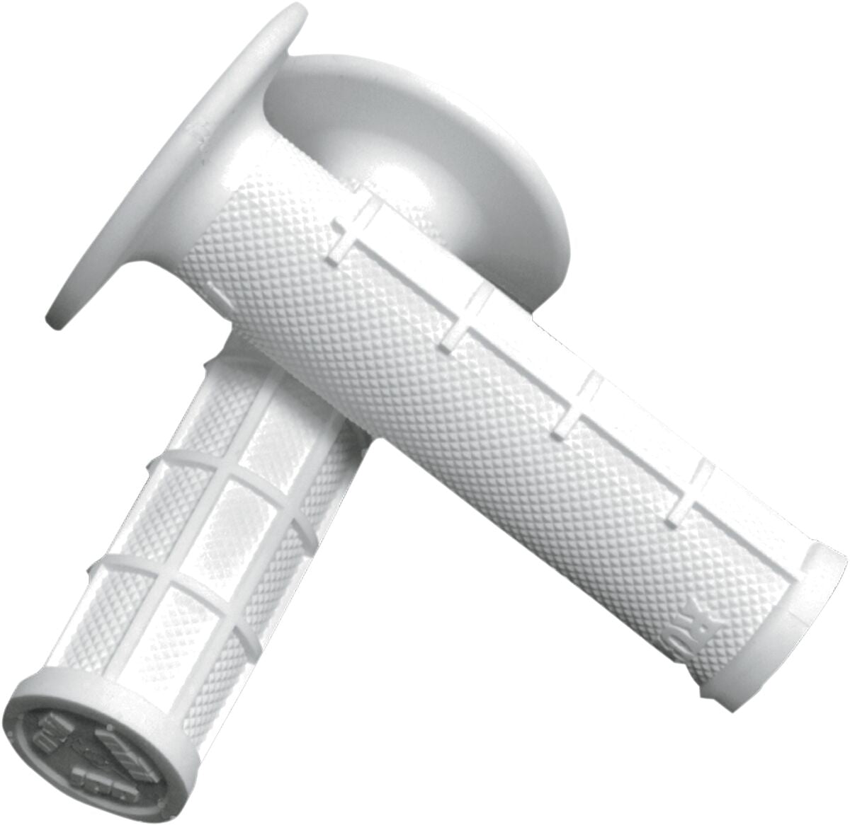 ODI GRIPS PRO EDITION HALF WAFFLE WHITE H01RFSW