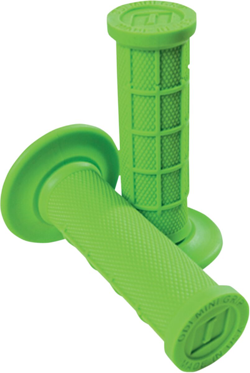 ODI GRIPS HALF WAFFLE MINI GREEN H01MMN