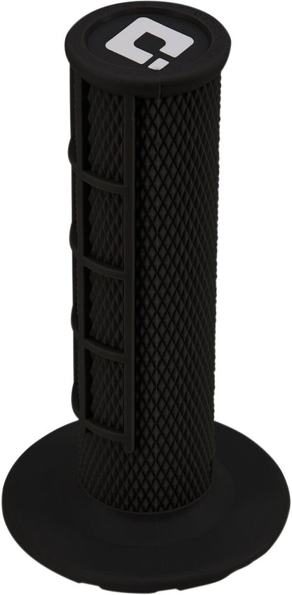 ODI MX V2 LOCK-ON HALF-WAFFLE GRIP BLACK H36HWB