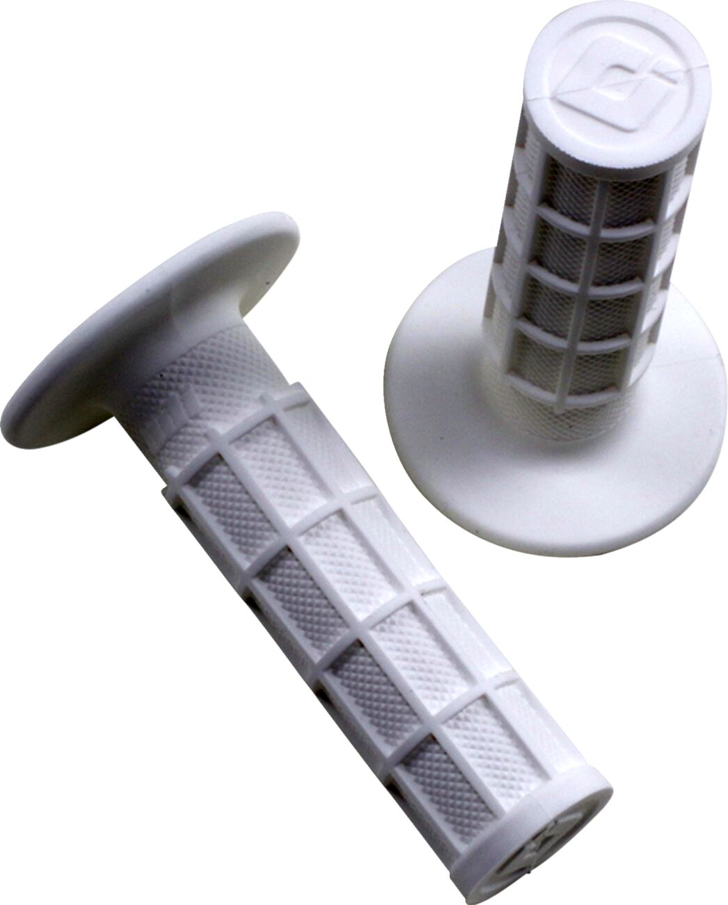 ODI White Ruffian Full-Waffle Grips H02RFSW