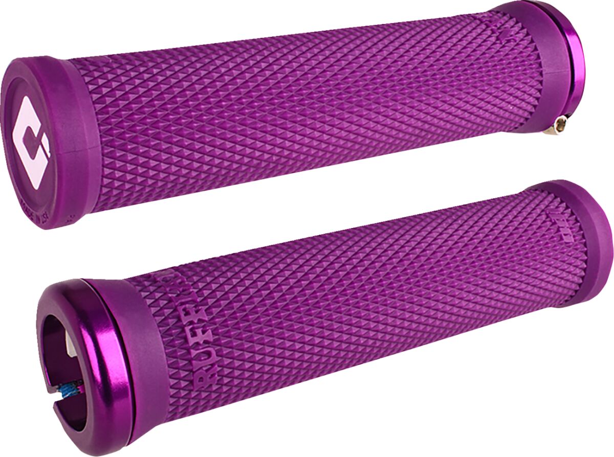 ODI GRIPS RUFFIAN V 2.1 LOCK ON PWC PURPLE/PURPLE L33RFPR-PR