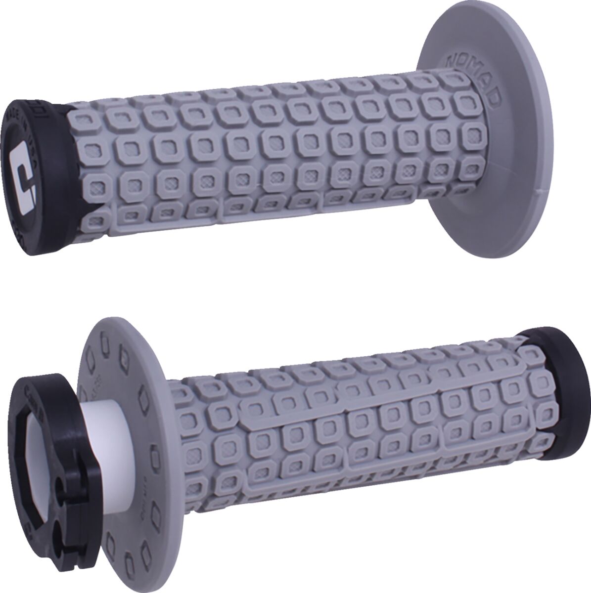 ODI Nomad Lock-On Grips - Off-Road - Gray/Black/Black H36NDGB