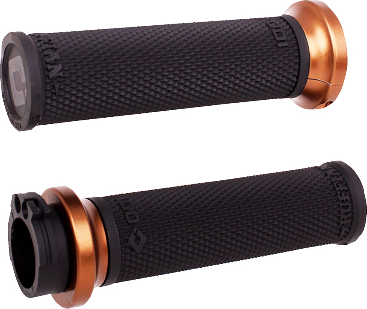 ODI GRIPS RUFFIAN LOCK ON HD CABLE BLK/BRZ V30HCWB-Z