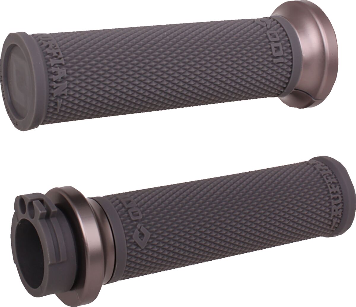 ODI GRIPS RUFFIAN LOCK ON HD CABLE BLK/GUN V30HCWH-H