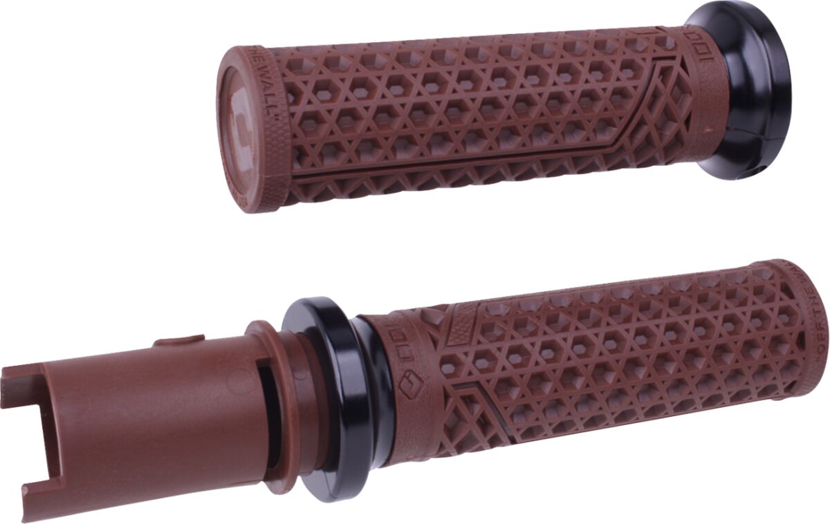 ODI Vans Harley Davidson Grips - CVO Cable - Brown/Black V31VHTCN-B