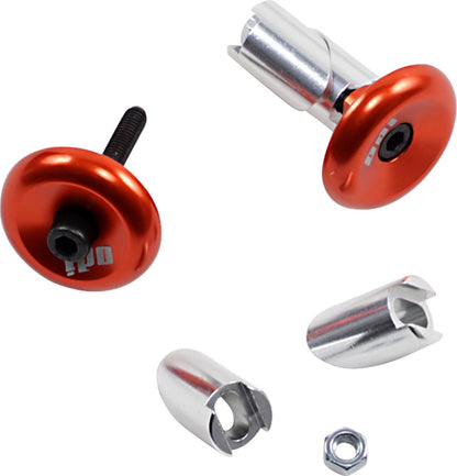 ODI Orange Aluminum Handlebar End F71APO