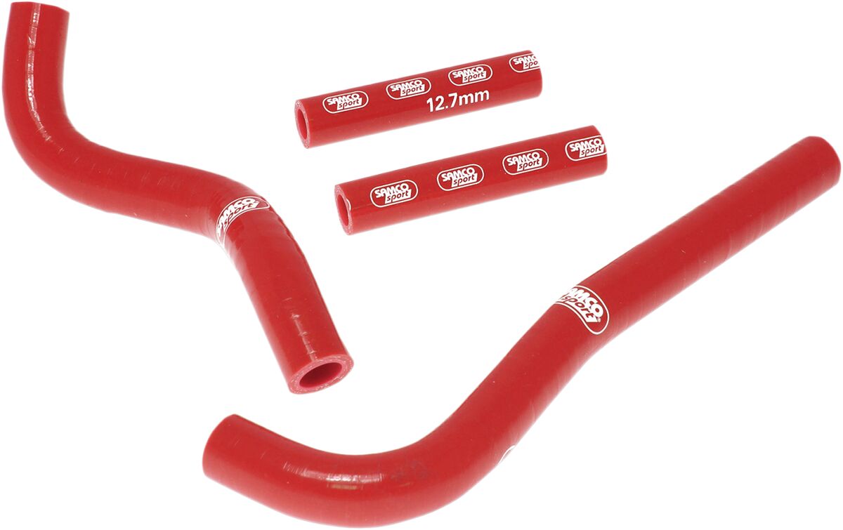 SAMCO SPORT RADIATOR HOSE KIT SILICONE RED HON-33-RD