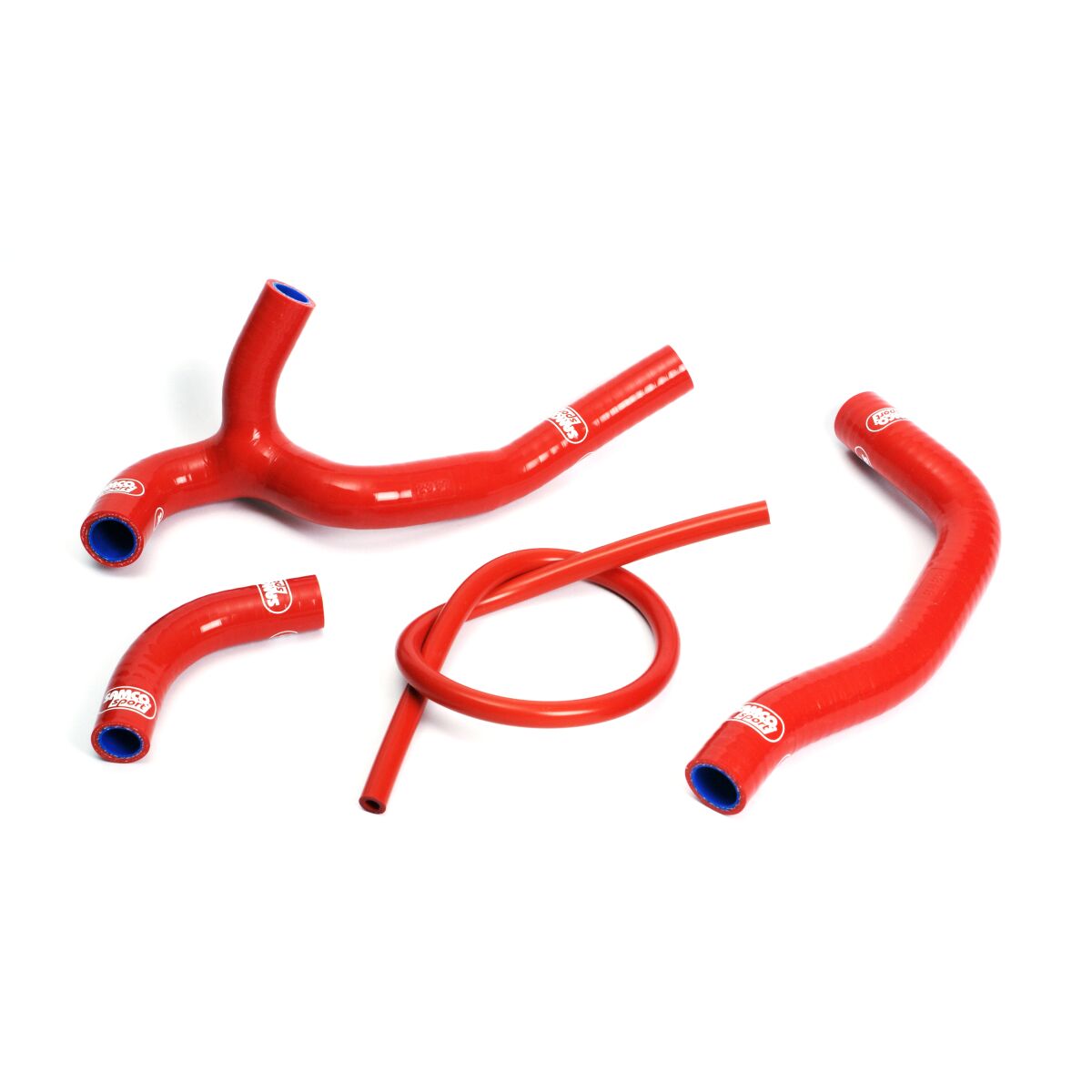 SAMCO SPORT RADIATOR HOSE KIT SILICONE RED HON-28-RD