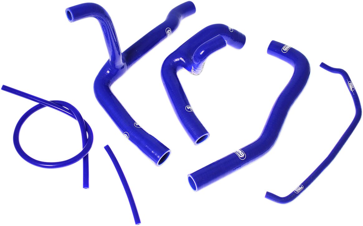 SAMCO SPORT RADIATOR HOSE KIT SILICONE BLUE YAM-58-BL