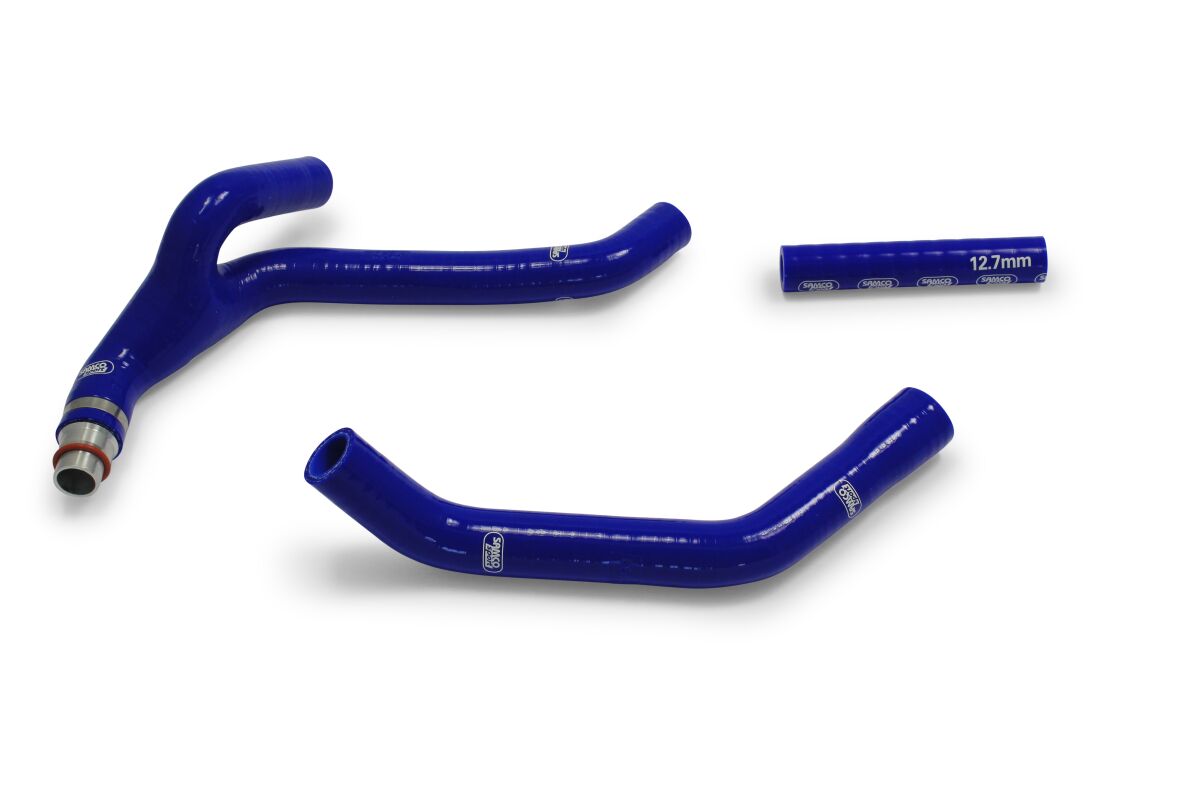SAMCO SPORT RADIATOR HOSE KIT SILICONE BLUE YAM-86-BL
