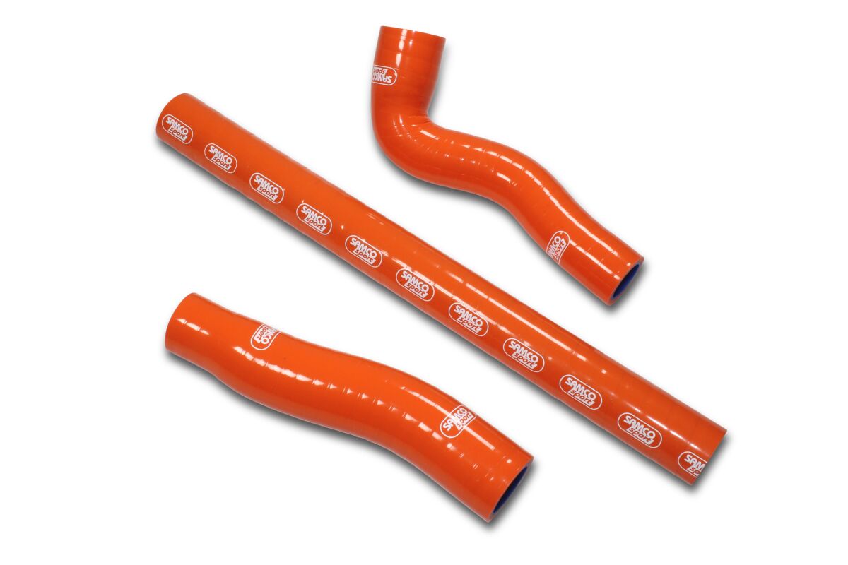 SAMCO SPORT RADIATOR HOSE KIT KTM OR KTM-105-OR
