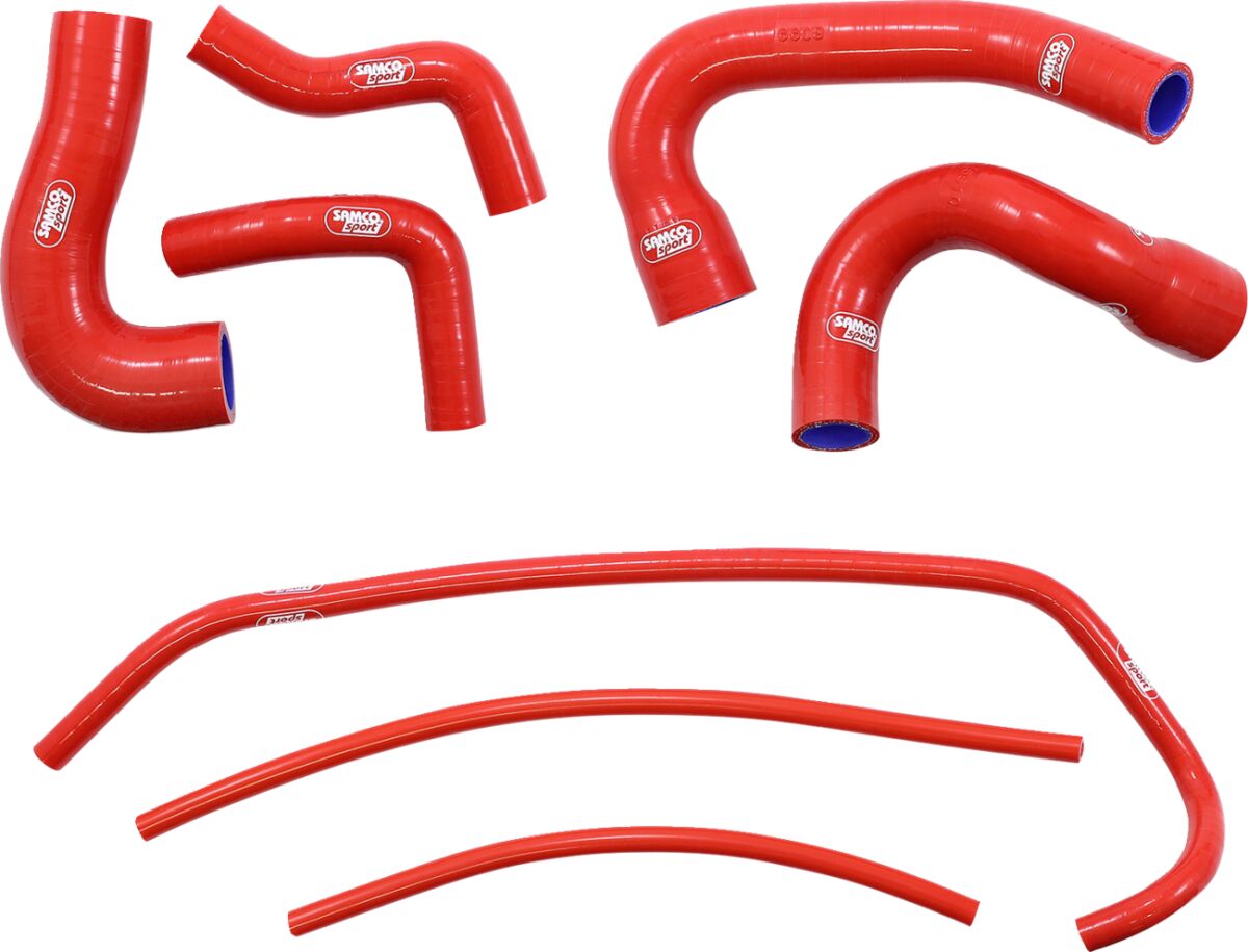 SAMCO SPORT RADIATOR HOSE YAMAHA RED YAM-95-RD