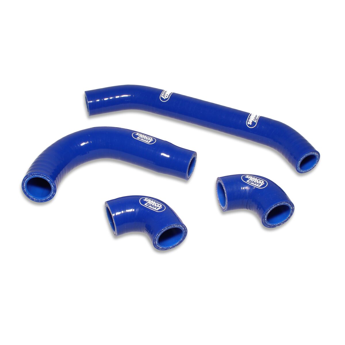 SAMCO SPORT RADIATOR HOSE KIT HVA EC250 BLUE KTM-132-BL