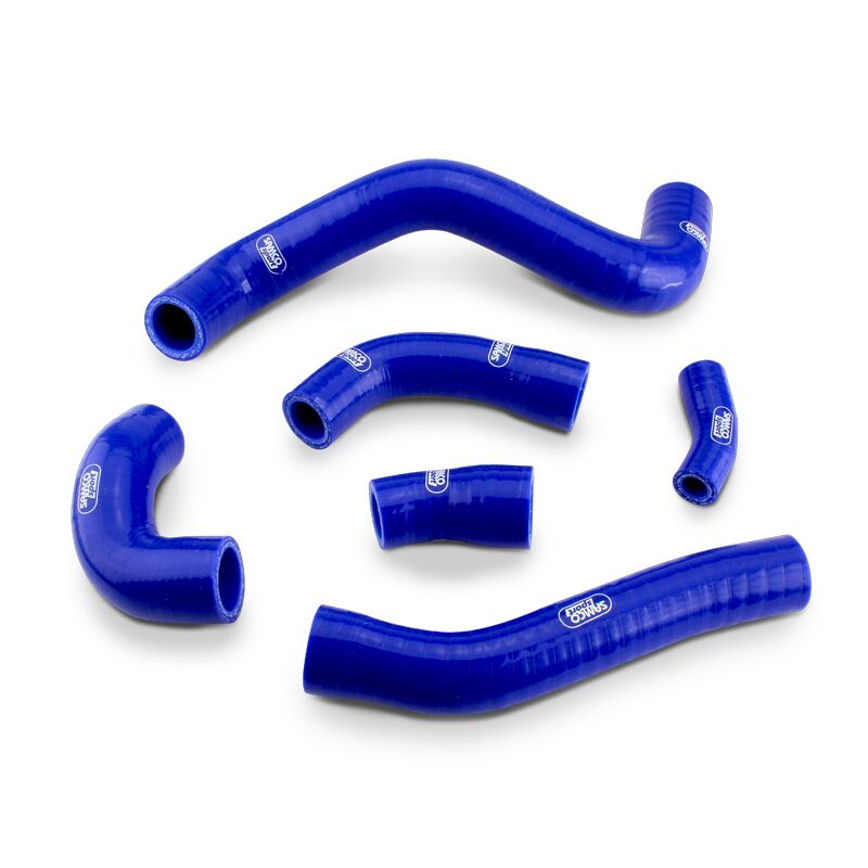 SAMCO SPORT RADIATOR HOSE KIT HVA FE350 BLUE KTM-125-BL