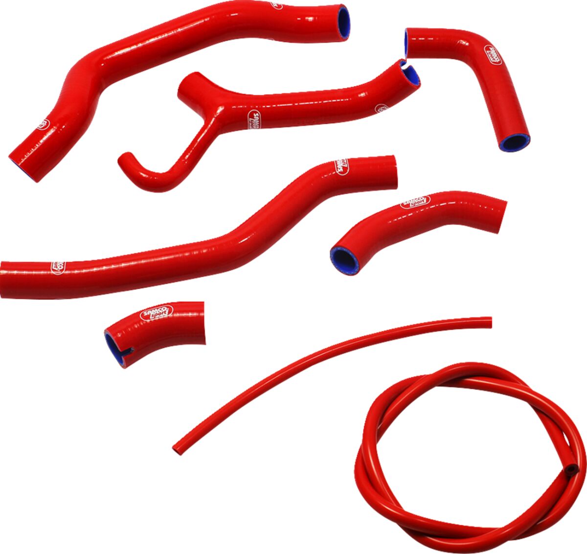 SAMCO SPORT RADIATOR HOSE KIT DUCATI DESERT X RED DUC-36-RD