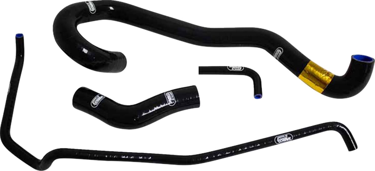 SAMCO SPORT RADIATOR HOSE KIT HARLEY BLACK HAR-4-BK