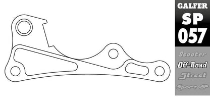 GALFER BRAKE CALIPER RELOCATION ADAPTOR SP057