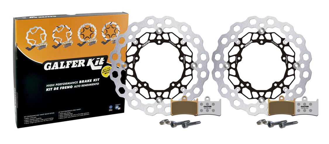 GALFER BRAKE KIT FRONT CUBIQ OVERSIZE KG4982QS