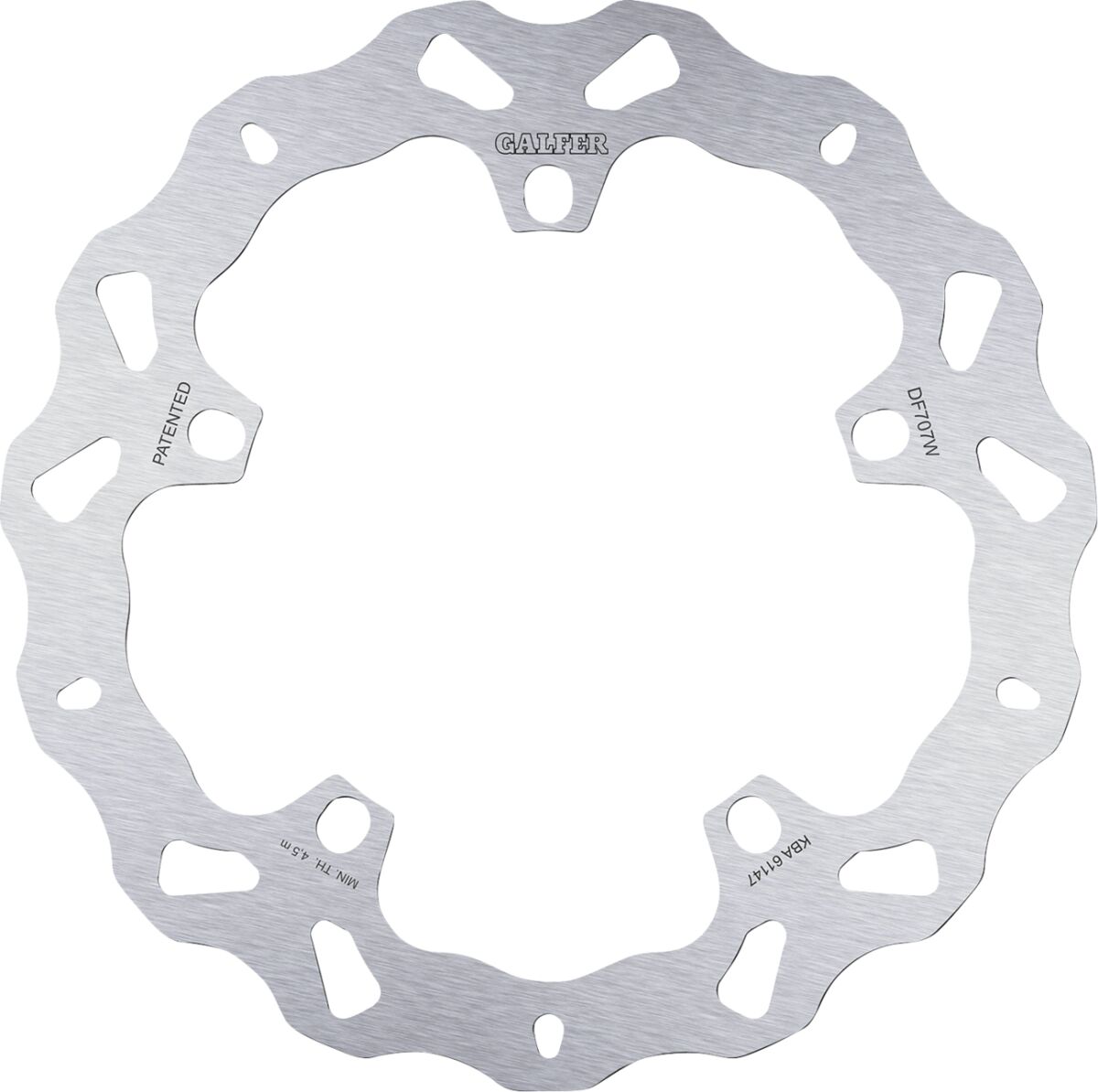 GALFER BRAKE DISC FIXED WAVE DF707W