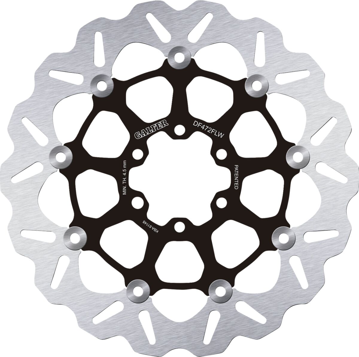 GALFER BRAKE DISC FLOAT WAVE DF472FLW