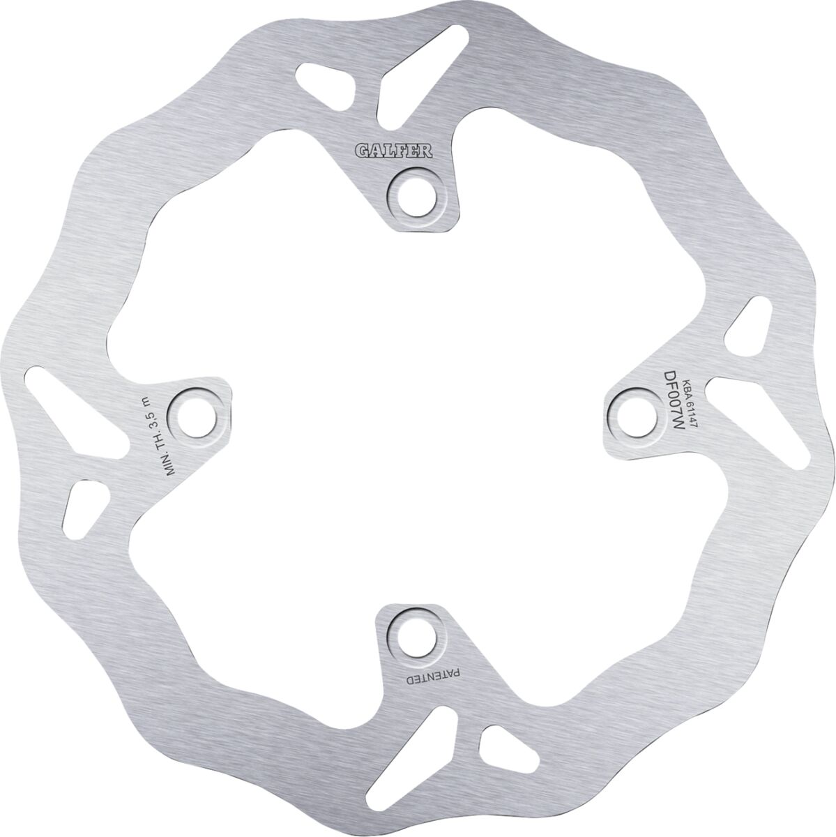 GALFER BRAKE DISC FIXED WAVE DF007W