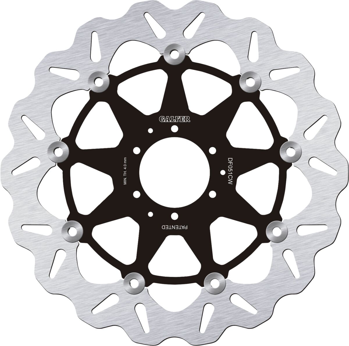 GALFER BRAKE DISC FLOAT WAVE DF051CW