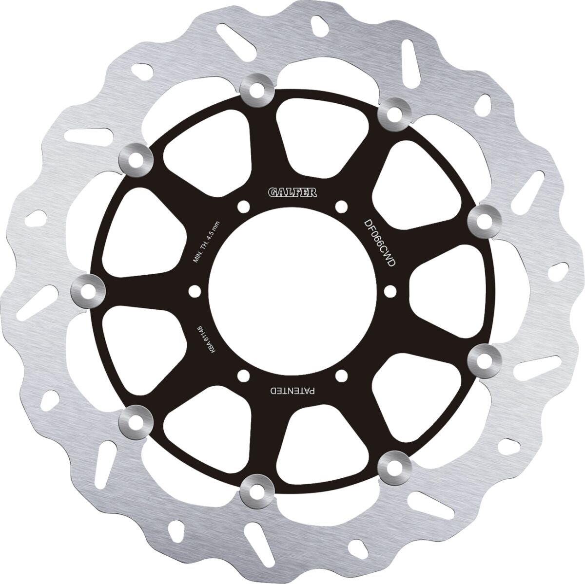 GALFER BRAKE DISC FLOAT WAVE RIGHT DF066CWD