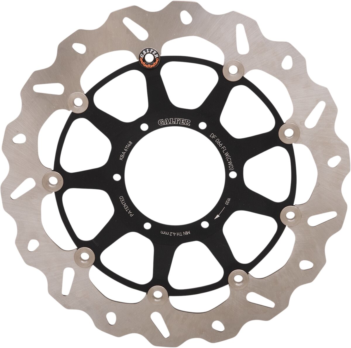GALFER BRAKE DISC FLOAT WAVE RIGHT DF066CWD