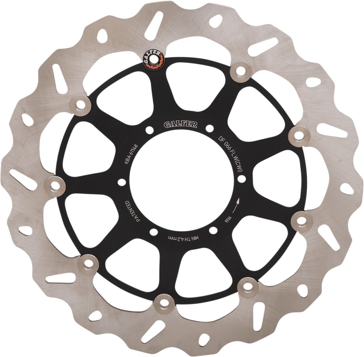 GALFER BRAKE DISC FLOAT WAVE LEFT DF066CWI