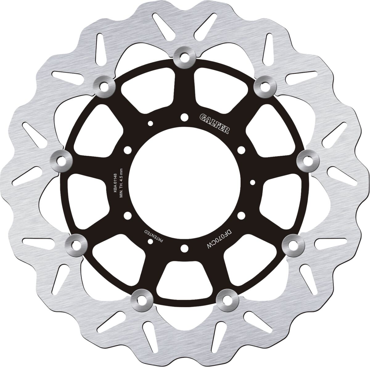 GALFER BRAKE DISC FLOAT WAVE DF070CW