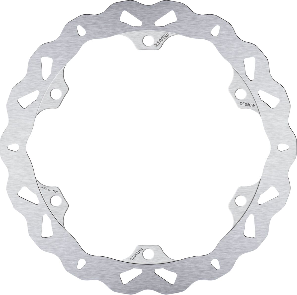 GALFER BRAKE DISC FIXED WAVE DF080W