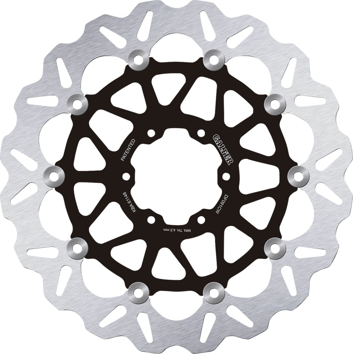 GALFER BRAKE DISC FLOAT WAVE DF091CW