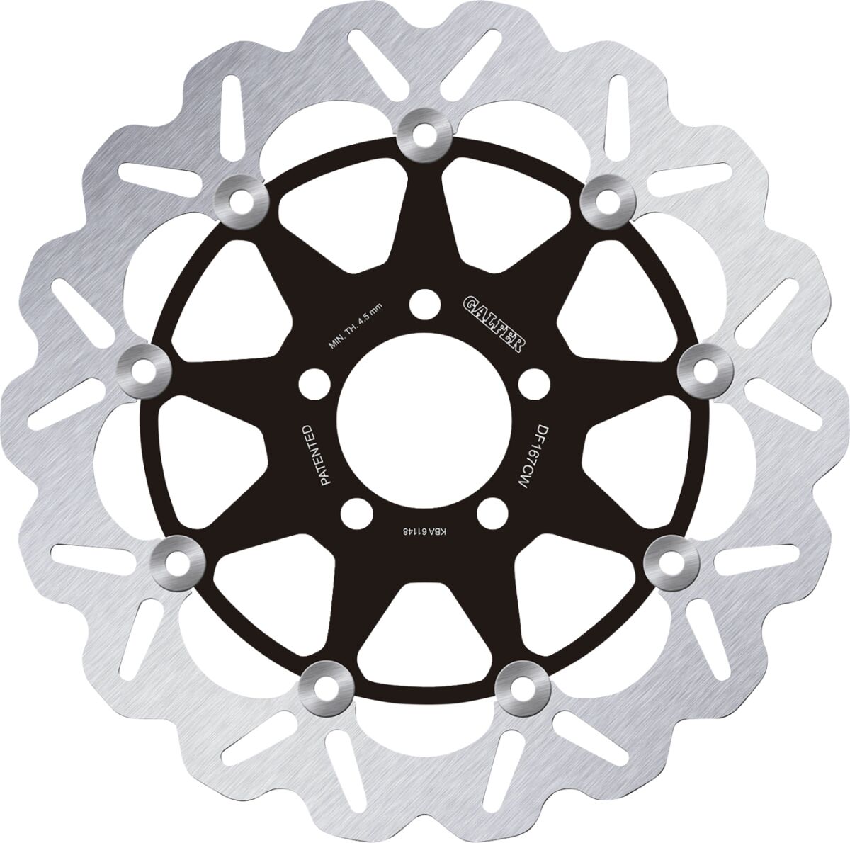 GALFER BRAKE DISC FLOAT WAVE DF167CW