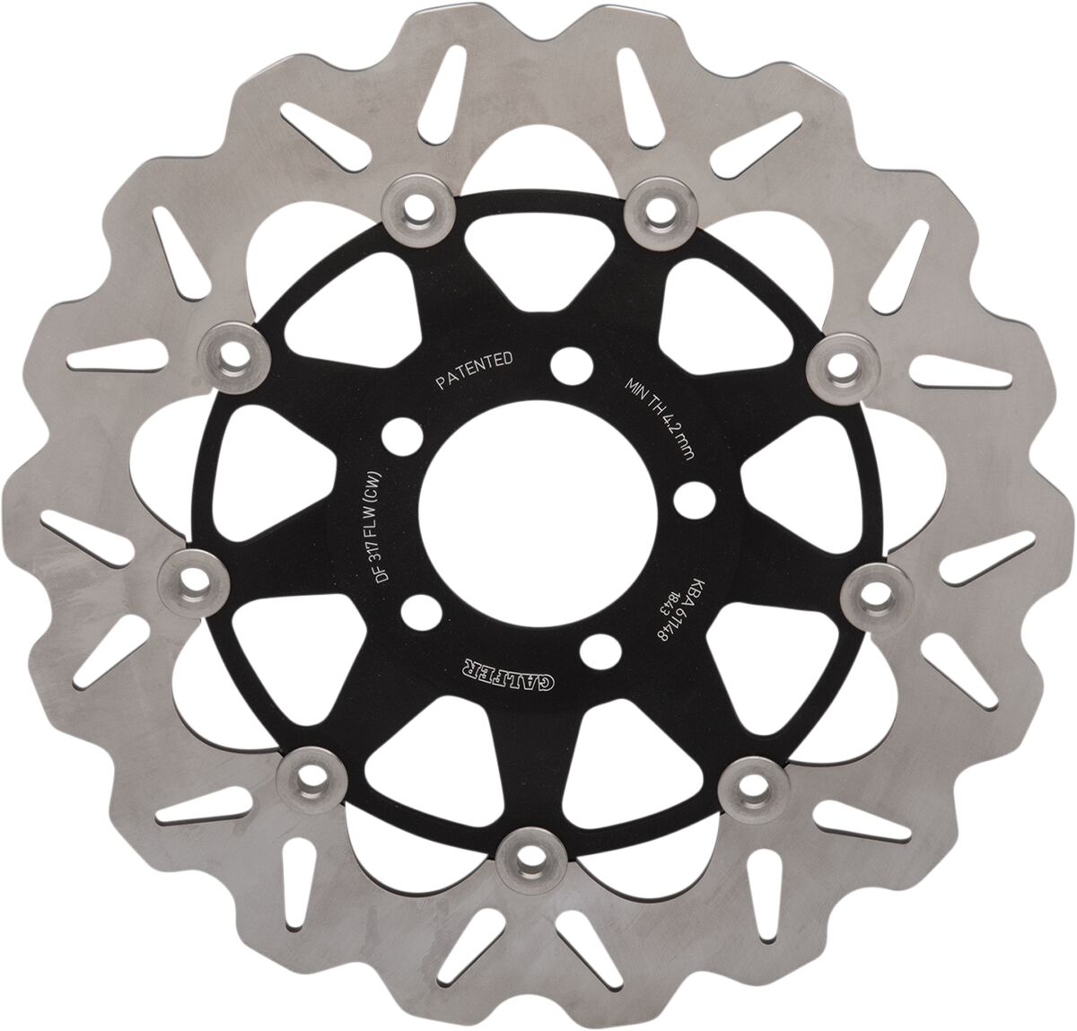 GALFER BRAKE DISC FLOAT WAVE DF317CW