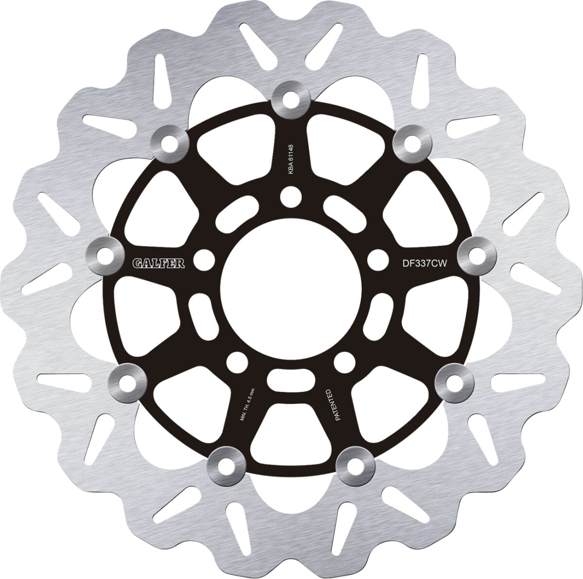GALFER BRAKE DISC FLOAT WAVE DF337CW