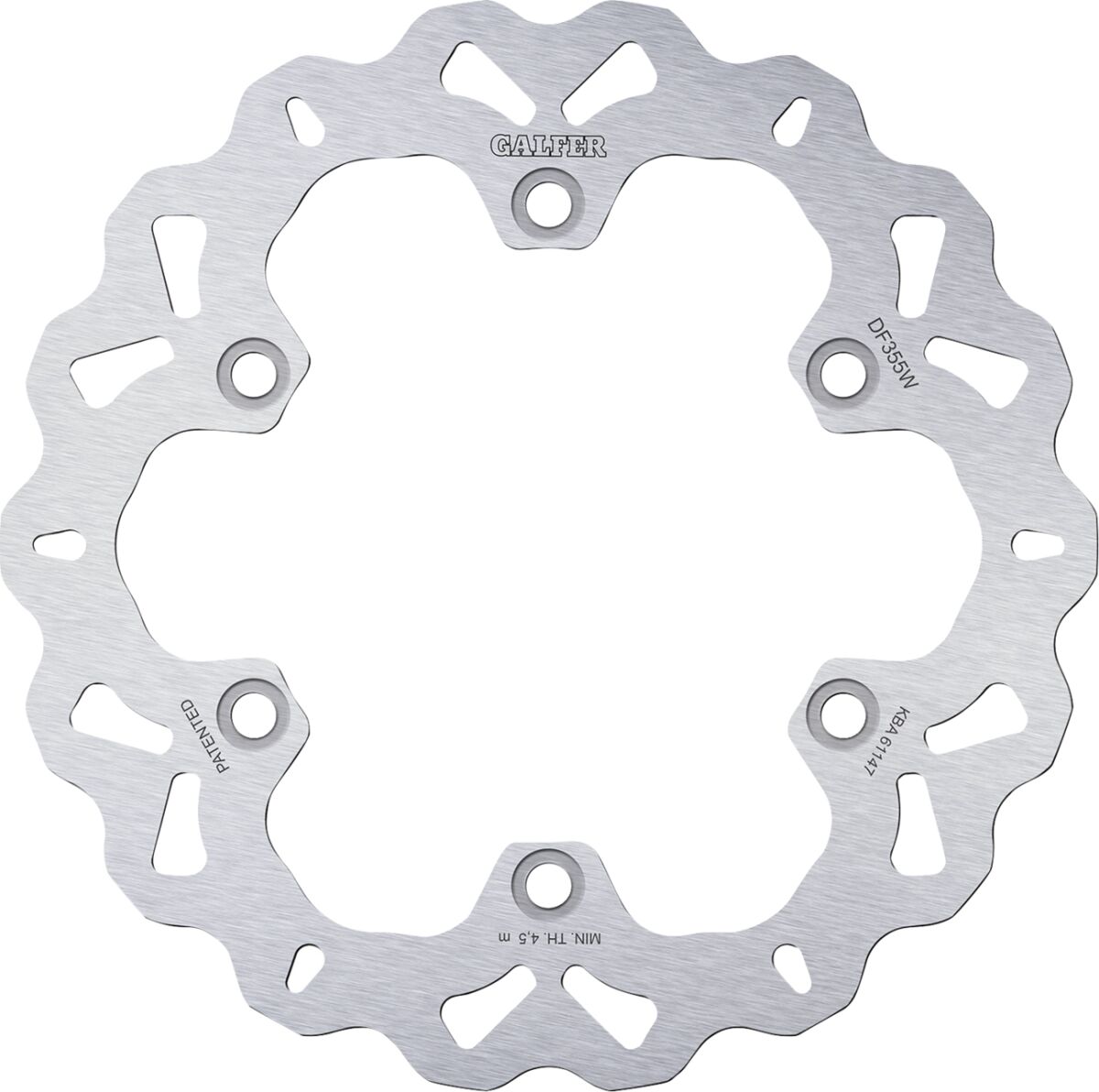 GALFER BRAKE DISC FIXED WAVE DF355W