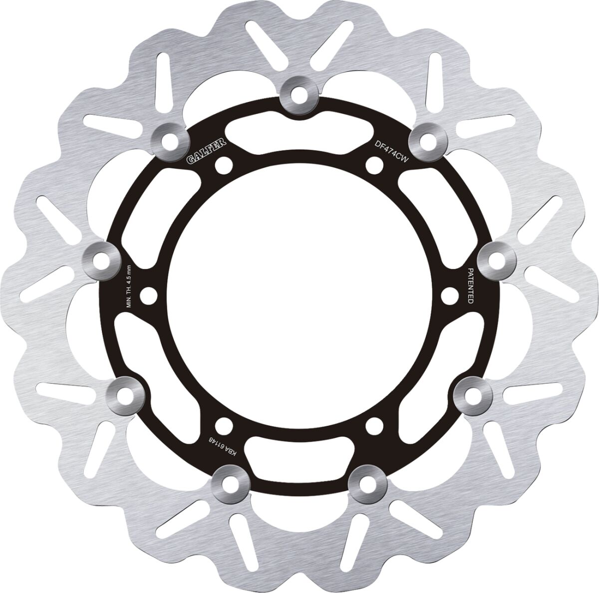 GALFER BRAKE DISC FLOAT WAVE DF474CW