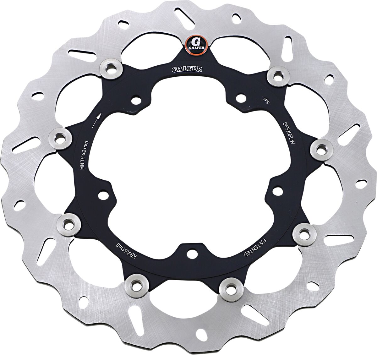 GALFER BRAKE DISC FLOAT WAVE RIGHT DF520CWD