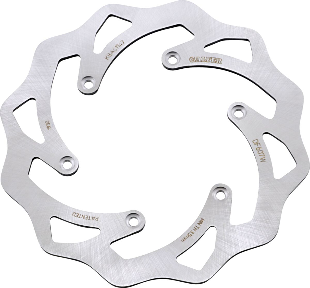 GALFER BRAKE DISC FIXED WAVE DF607W