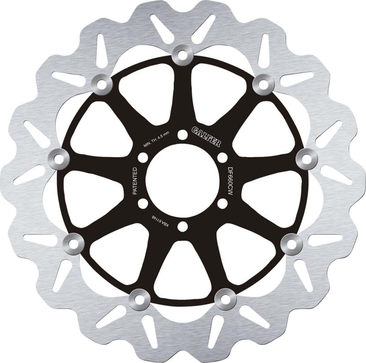 GALFER BRAKE DISC FLOAT WAVE DF660CW