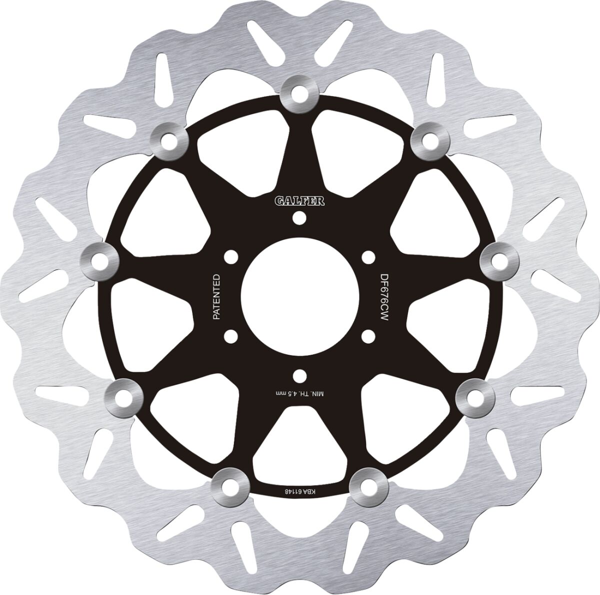 GALFER BRAKE DISC FLOAT WAVE DF676CW