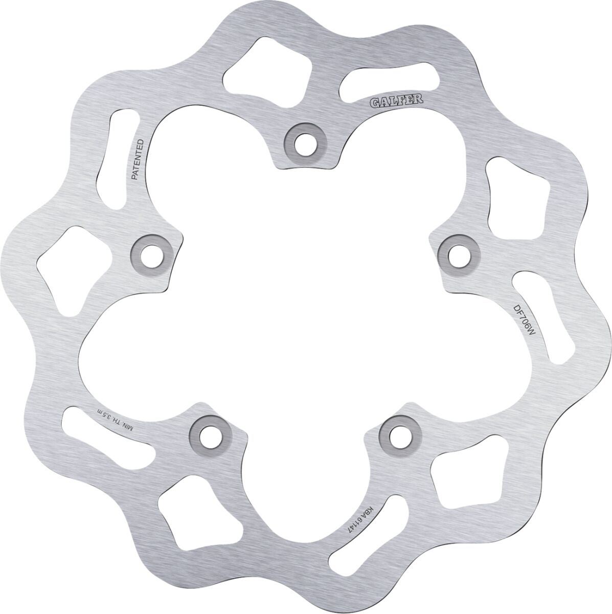GALFER BRAKE DISC FIXED WAVE DF706W