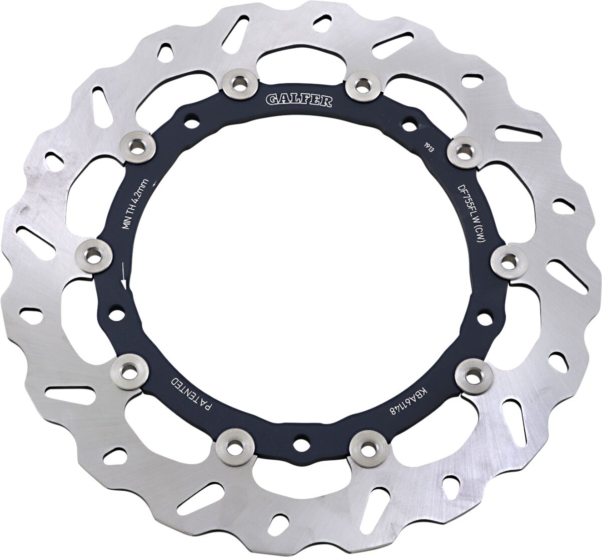 GALFER BRAKE DISC FLOAT WAVE LEFT DF755CWI