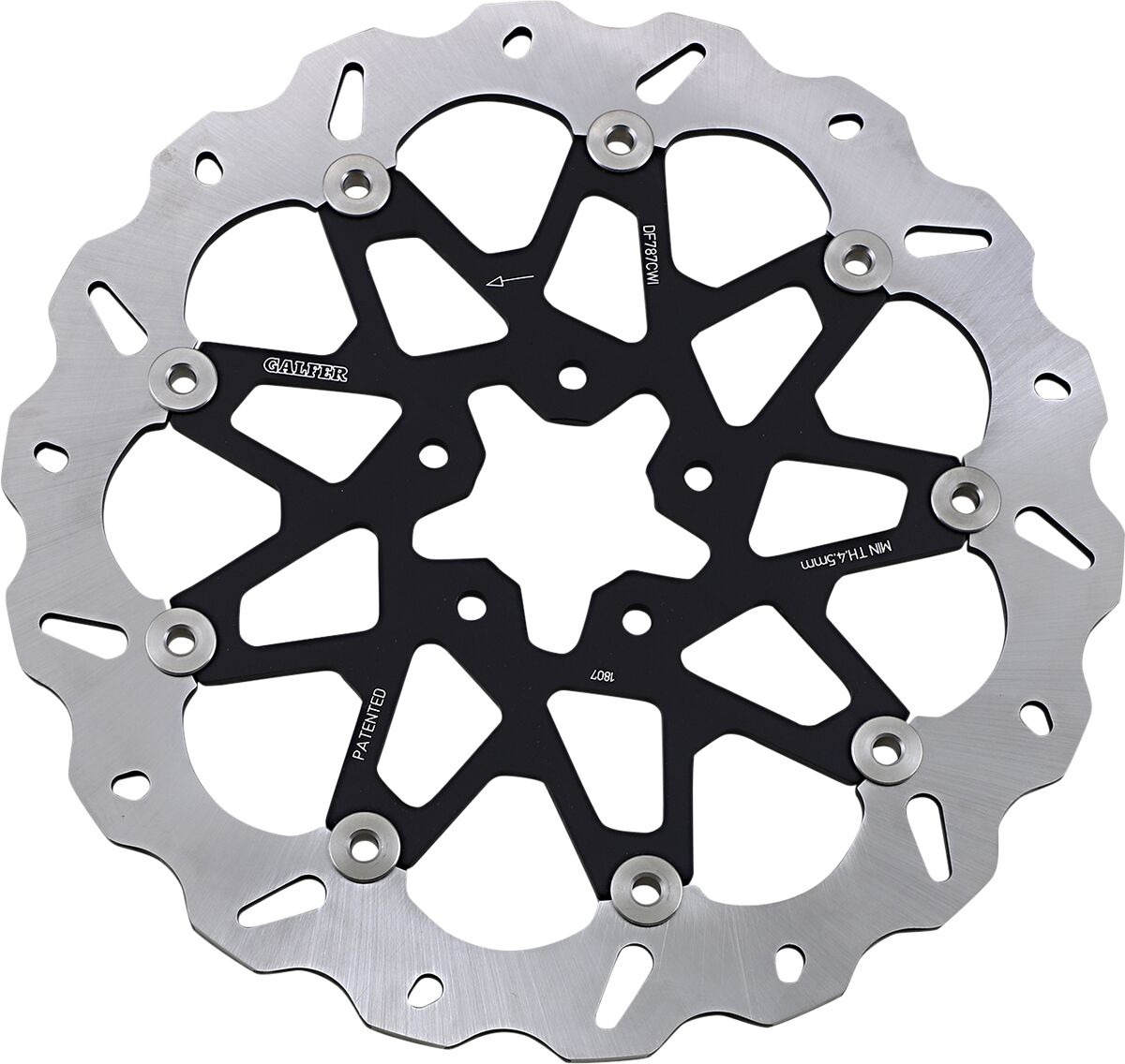 GALFER BRAKE DISC FLOAT WAVE LEFT DF787CWI