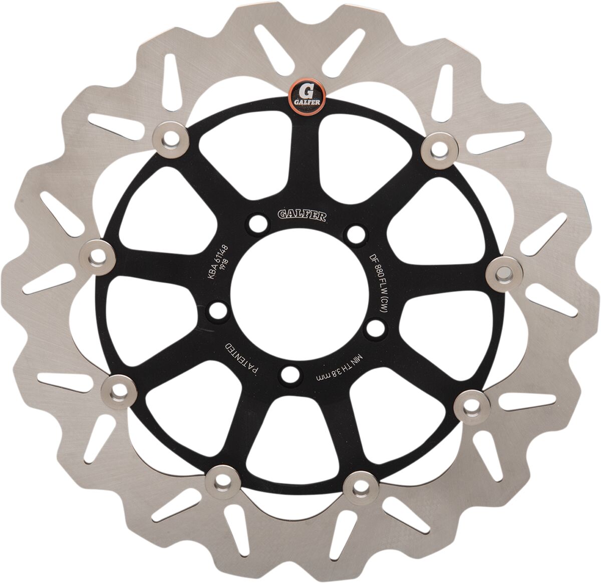 GALFER BRAKE DISC FLOAT WAVE DF880CW