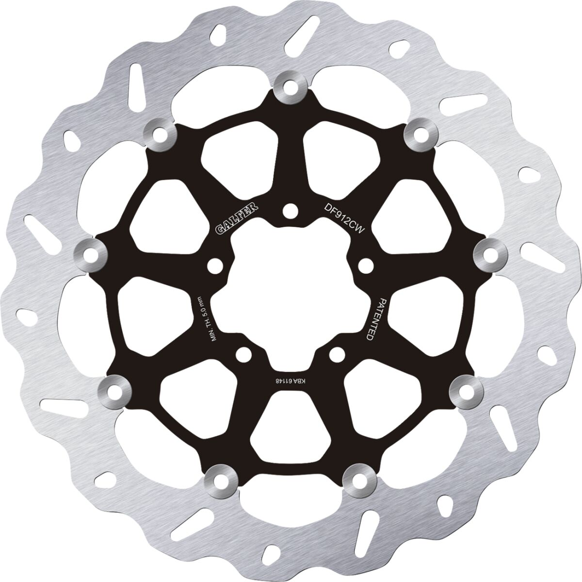 GALFER BRAKE DISC FLOAT WAVE DF912CW