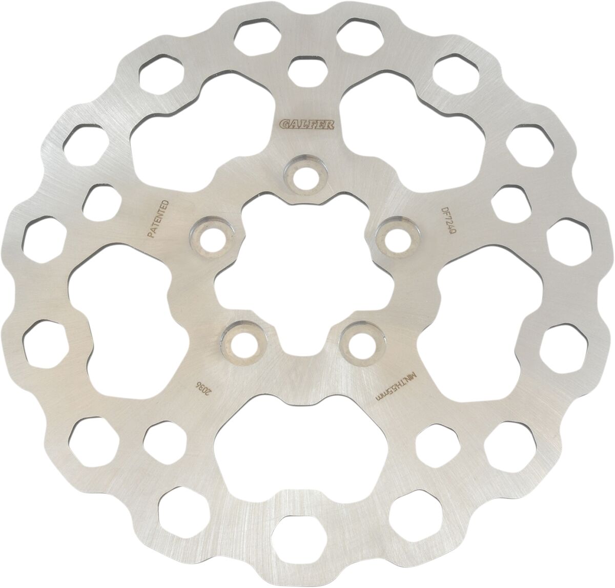 GALFER ROTOR REAR SOL MNT CUBIQ DF724Q