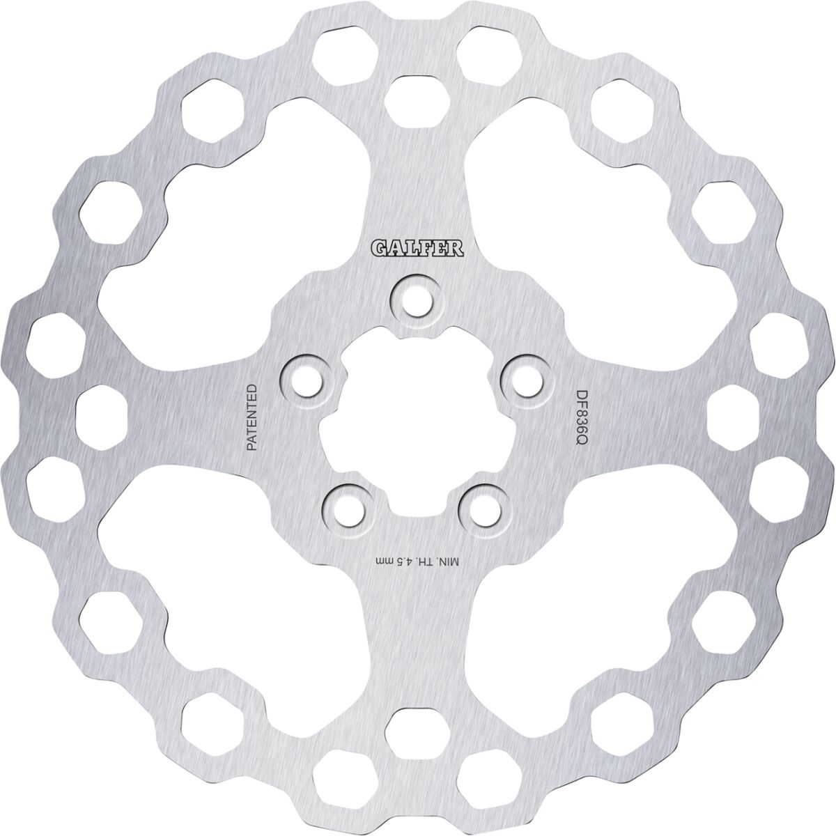 GALFER ROTOR REAR SOL MNT CUBIQ DF836Q