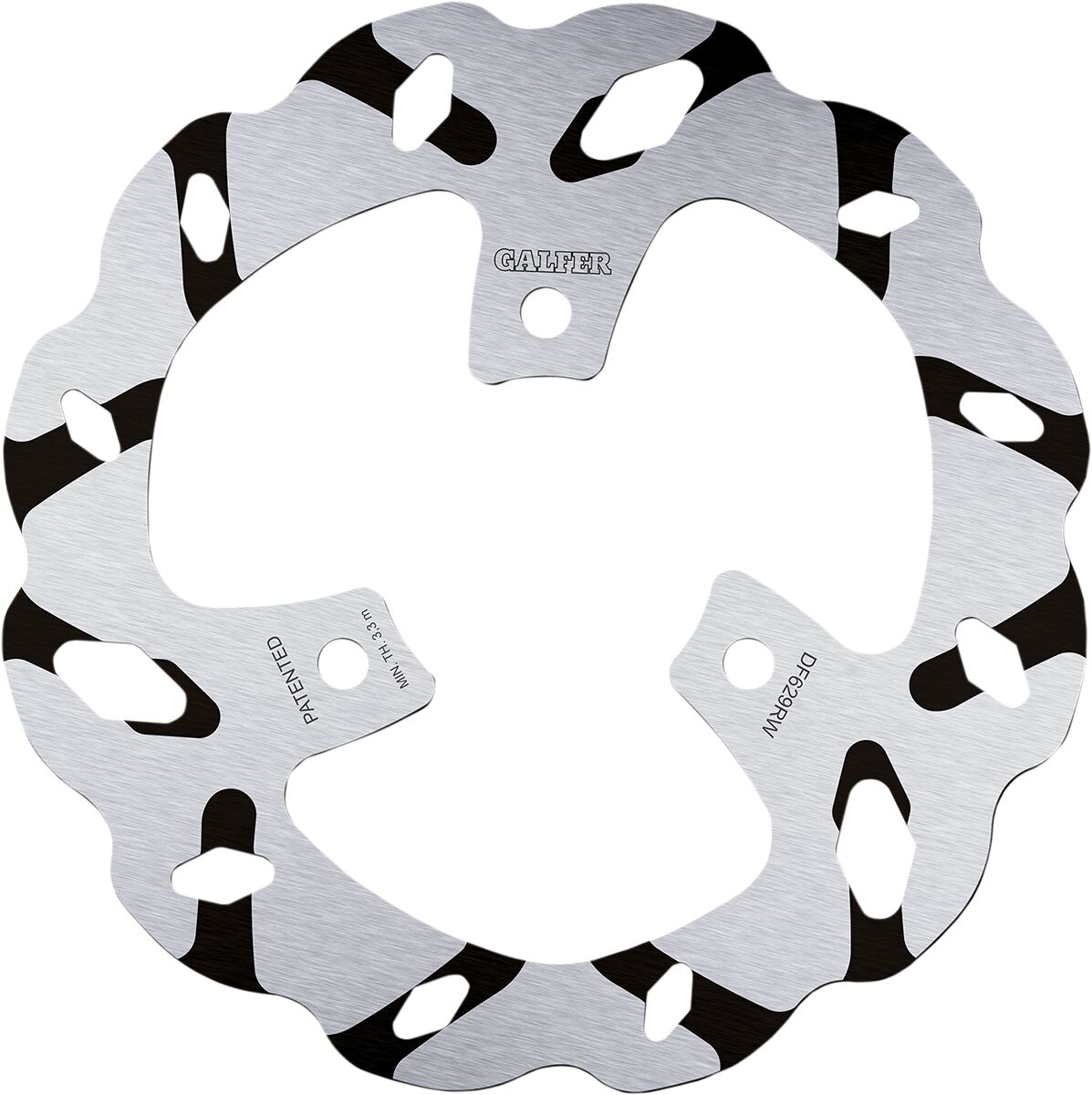 GALFER BRAKE DISC FIXED WAVE GROOVED DF629RW